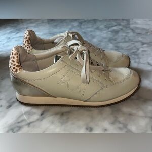 Birdies Cream and Gold Women's Sneakers